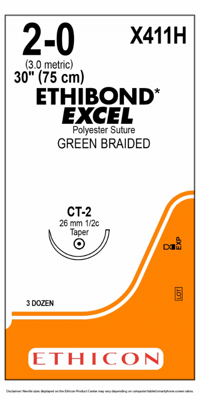 ETHIBOND EXCEL® Polyester Suture