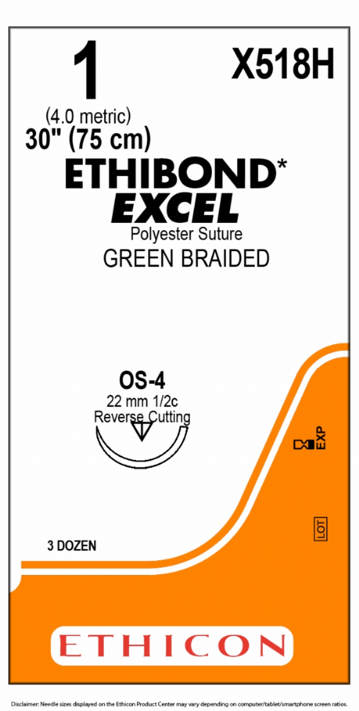 ETHIBOND EXCEL® Polyester Suture