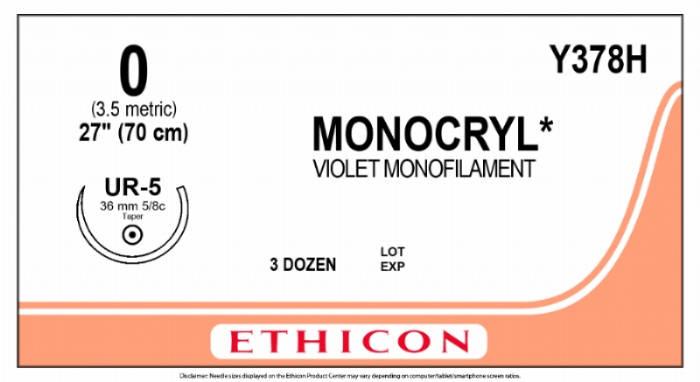 MCRYL VIO 70CM M3.5