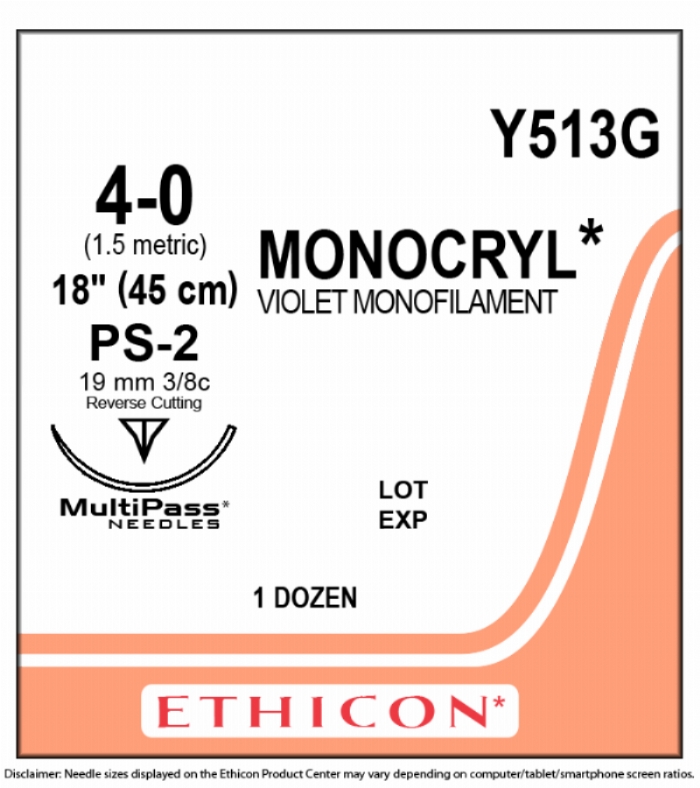 MCRYL VIO 45CM M1.5