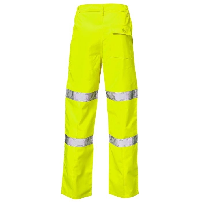 Hi Vis Yellow 2 Band Ballistic Trousers