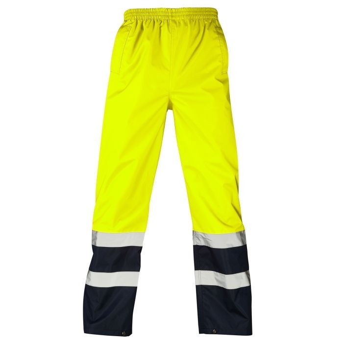 Hi Vis Yellow 2 Tone Overtrousers