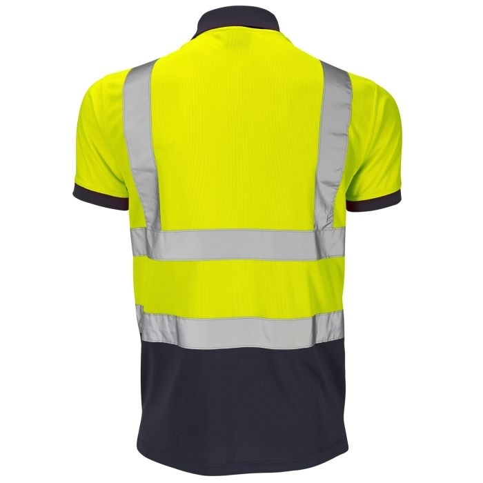 Hi-Vis 2 Tone Yellow Polo Shirt