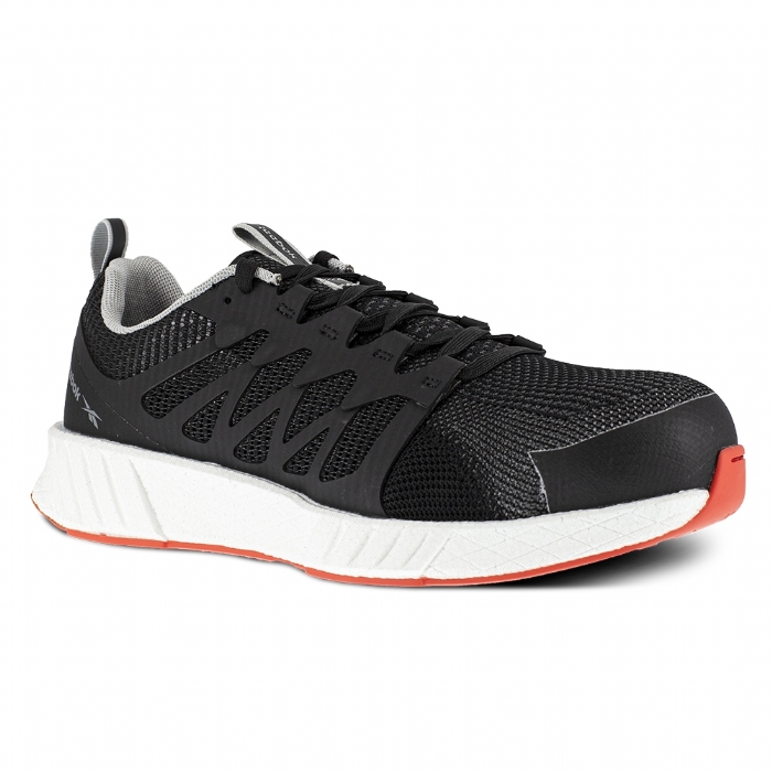 Reebok R1076 S1P Fusion Flexweave Black Composite Safety Trainer