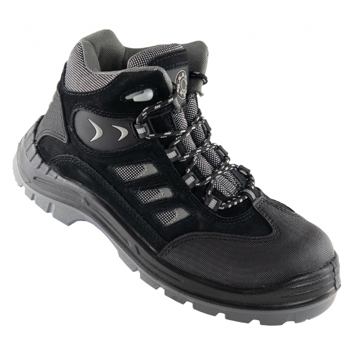 Himalayan Black Suede Safety Boot