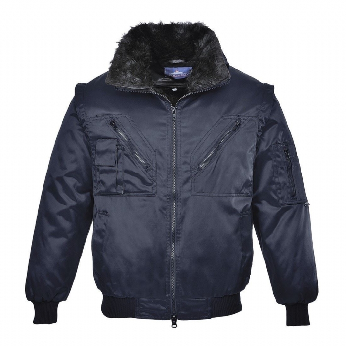 PORTWEST PILOT JACKET, NAVY