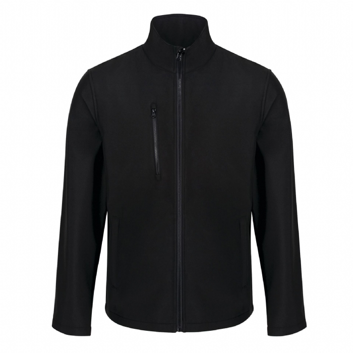 REGATTA ABLAZE 3 LAYER SOFTSHELL JACKET, BLACK