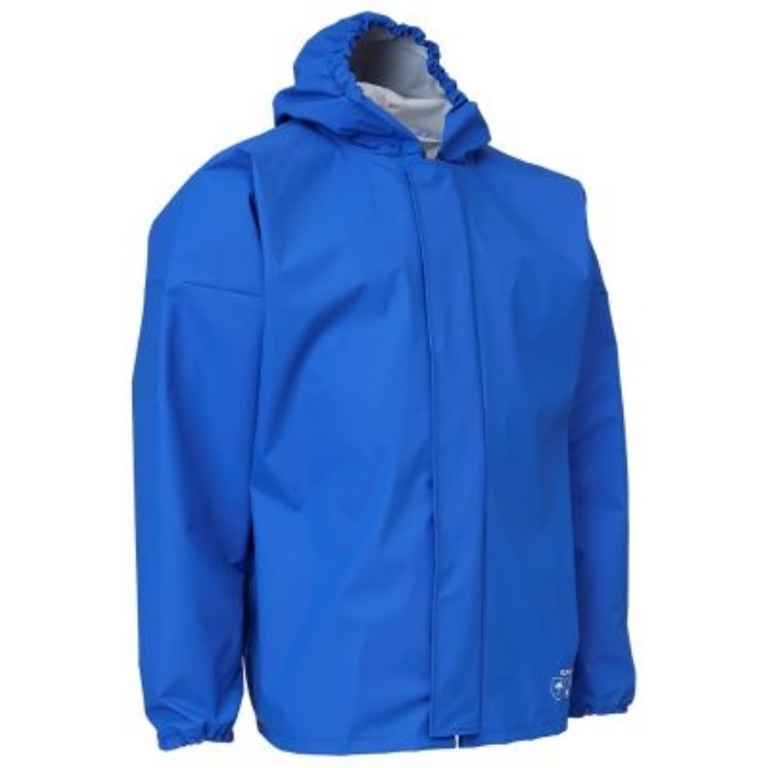 240G PU ELKA PRO CLEANING JACKET, ROYAL BLUE
