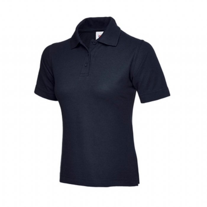 UNEEK LADIES POLO SHIRT, NAVY