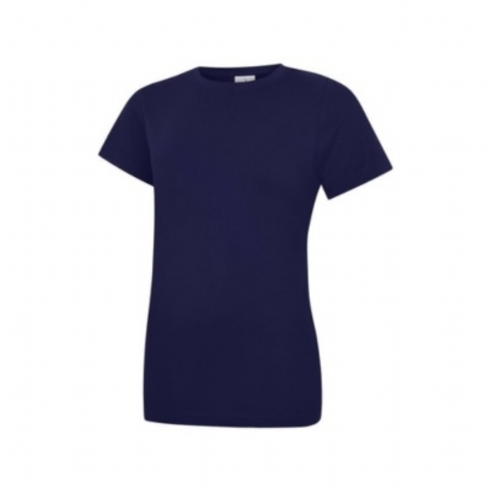 UNEEK LADIES CLASSIC T-SHIRT, NAVY