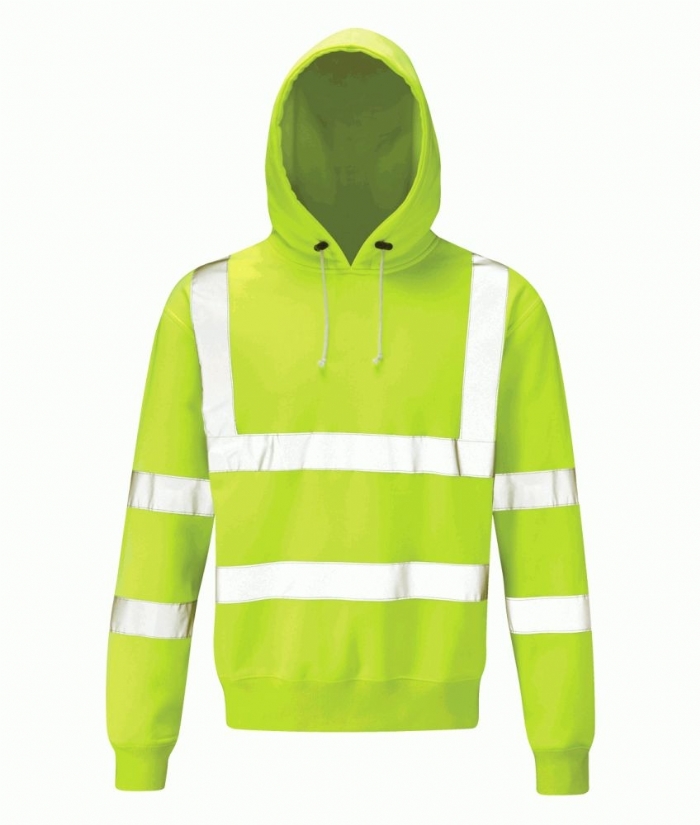 ORBIT VANGUARD HI-VIS HOODIE, YELLOW