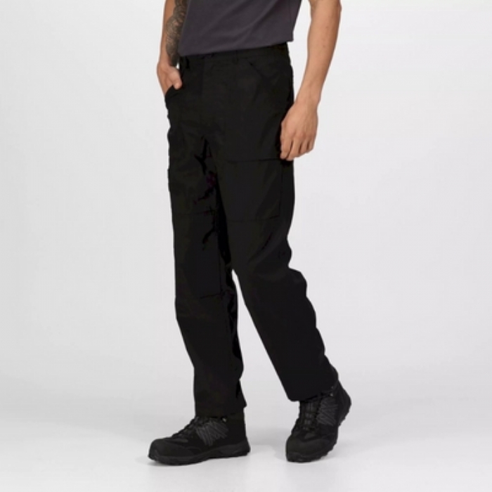 REGATTA LINED ACTION TROUSERS, BLACK