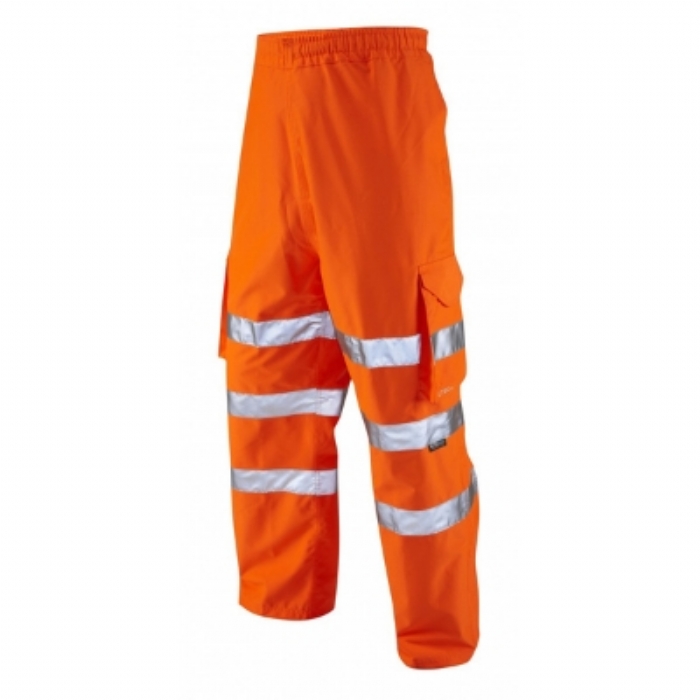 LEO INSTOW BREATHABLE EXECUTIVE CARGO OVERTROUSER, ORANGE