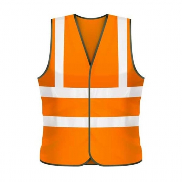 BODYTECH HI VIS VEST, ORANGE
