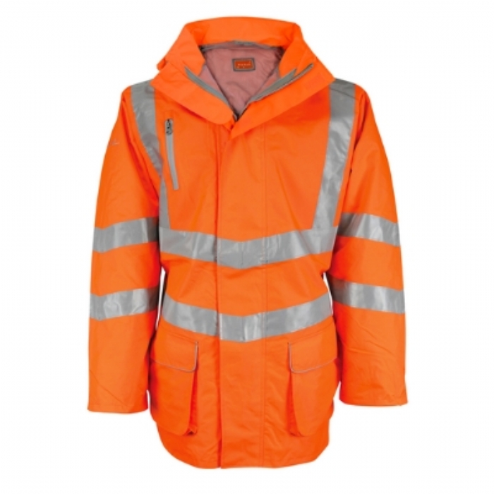ORBIT SABRE BREATHABLE COAT, ORANGE