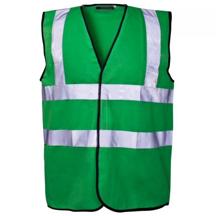 HI-VIS VEST, GREEN