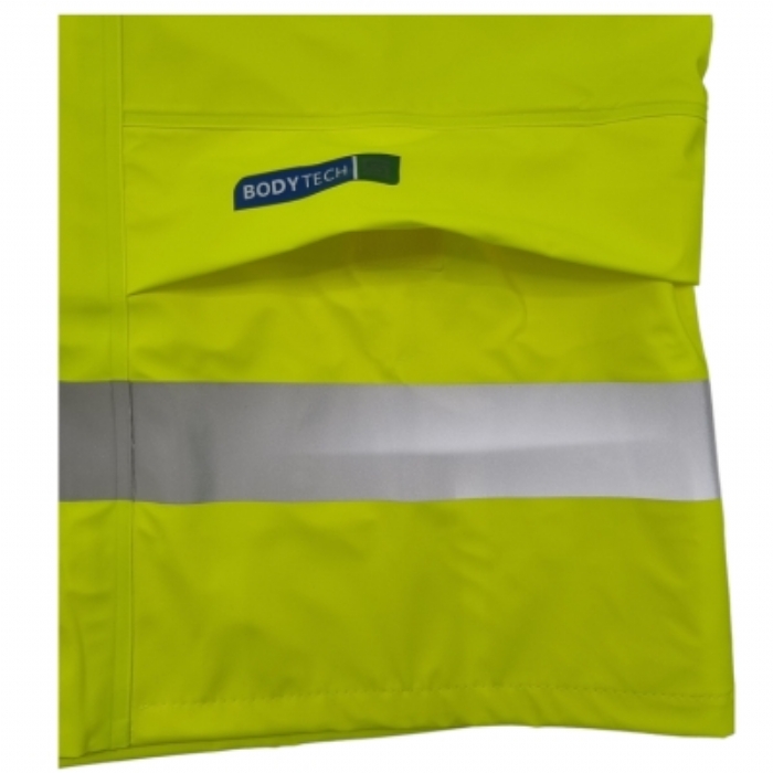 BODYFLEX PU RAIN JACKET, YELLOW