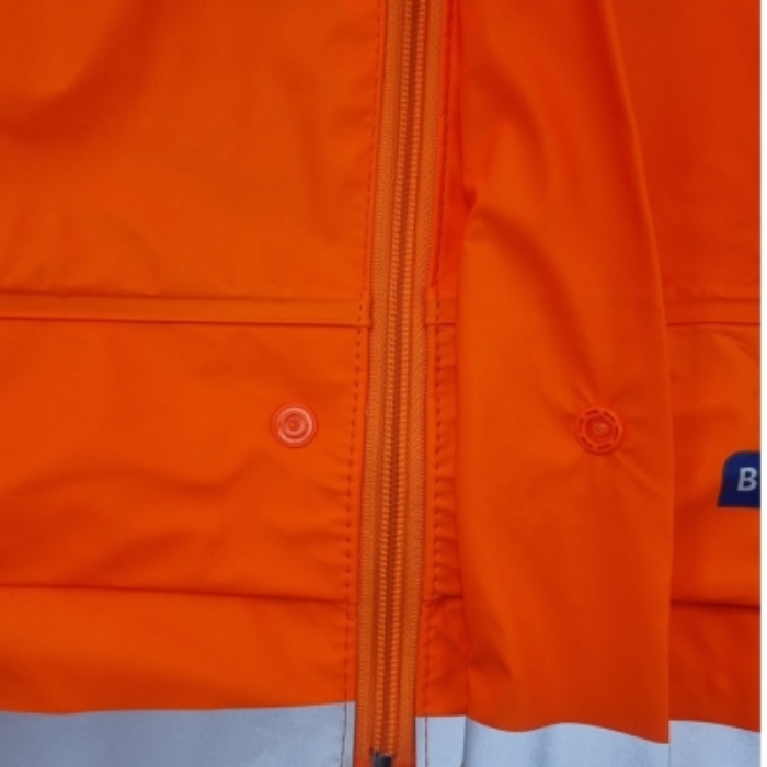 BODYFLEX PU RAIN JACKET, ORANGE