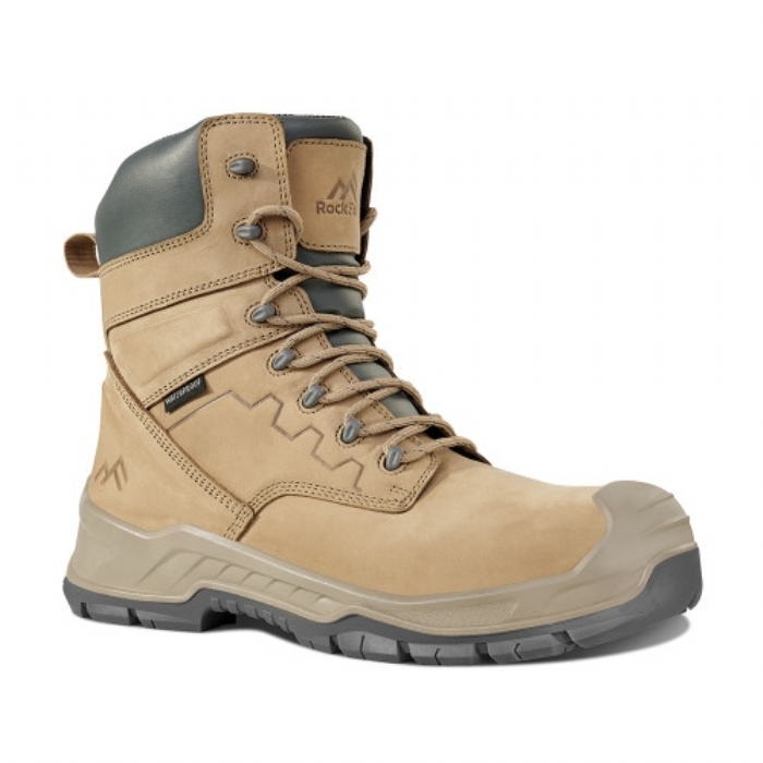 Rock Fall RF751 Wilder Stone High Leg Waterproof Safety Boot with Side Zip