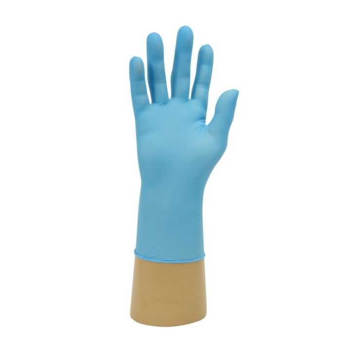 Nutouch Blue Nitrile Powder Free Disposable Glove (100)