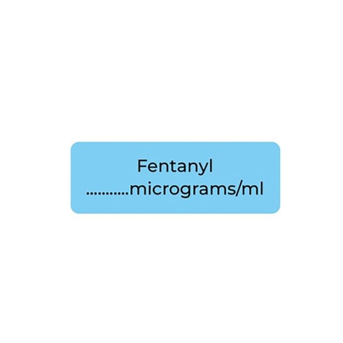 Syringe Label- Fentanyl
