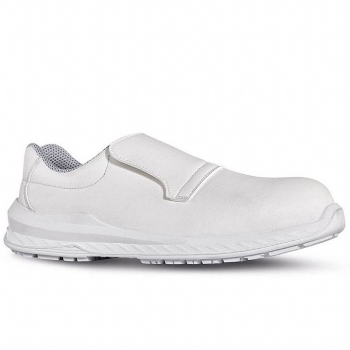 U-Power Madrid Slip on White Shoe