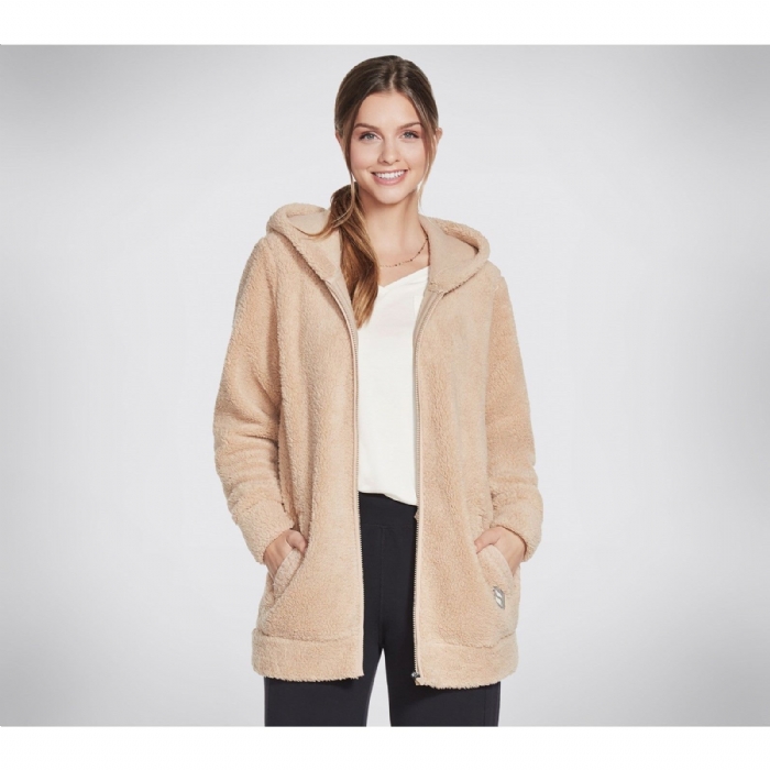 Blissful Sherpa Full Zip Hood