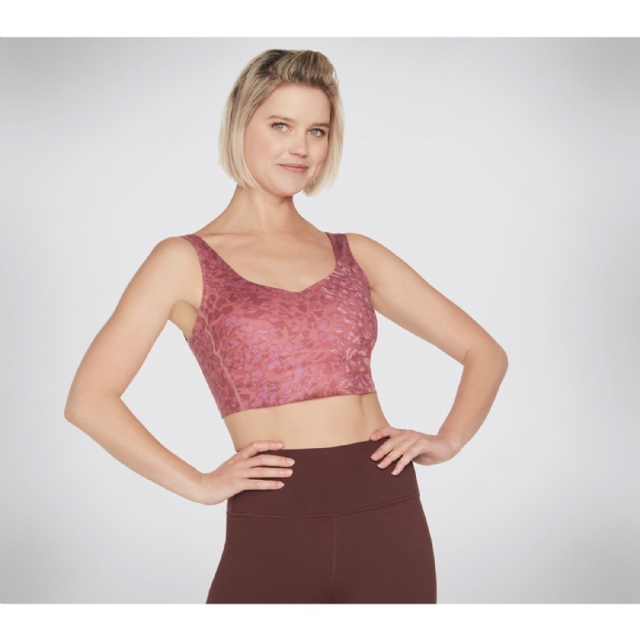 Gosculpt Leopard Longline Bra