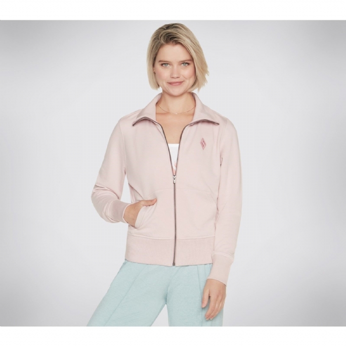 Hoodless Hoodie Diamond Jacket