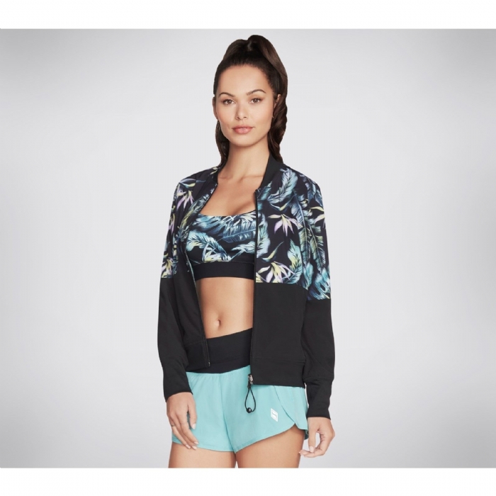 Palm Breeze Reversible Bomber