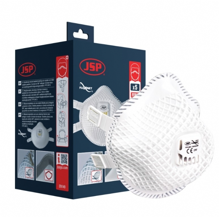 Flexinet® Valved FFP3V Disposable Mask (832) - Box of 5