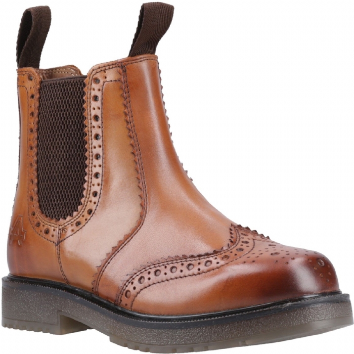 Dalby Pull On Brogue Boot
