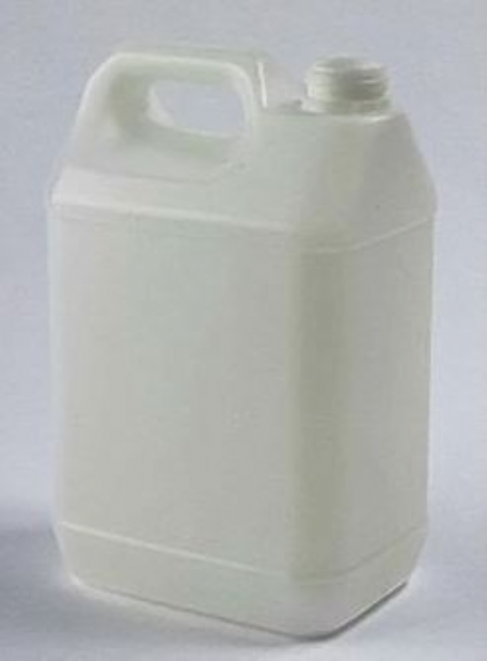 5 Litre Plastic Natural Jerrican UN Fluorinated with 42mm Tamper Evident Neck 