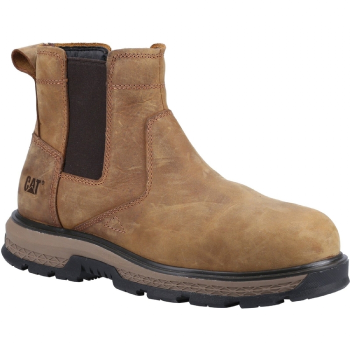 Caterpillar Exposition Chelsea S3 SRC Safety Boot – Steel Toe & Midsole