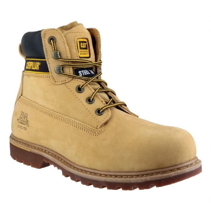 Caterpillar Holton S3 SRC Safety Boot – Steel Toe & Midsole