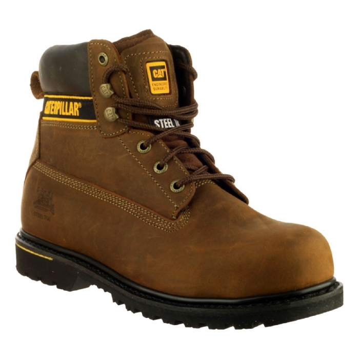 Caterpillar Holton S3 SRC Safety Boot – Steel Toe & Midsole