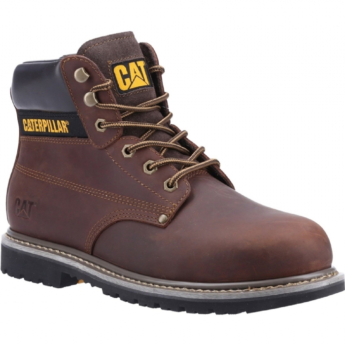 Caterpillar Powerplant GYW S3 SRC Safety Boot – Goodyear Welted Steel Toe