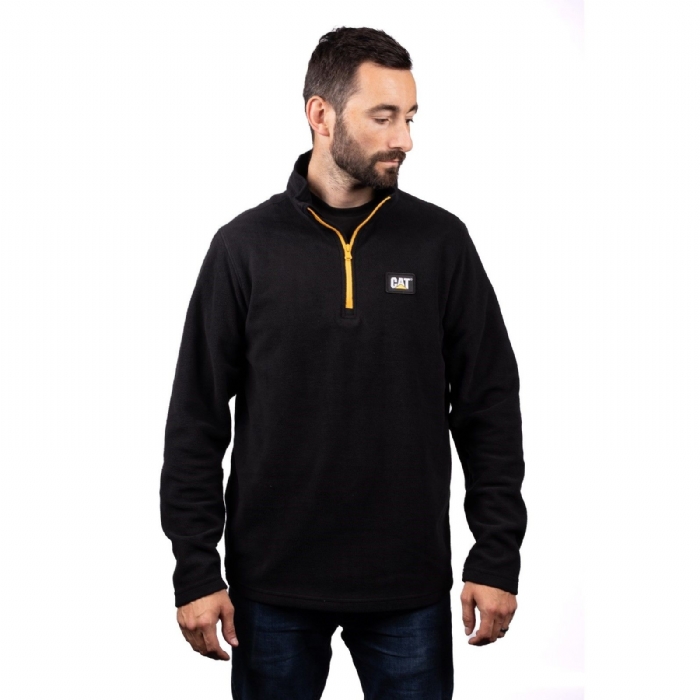 Cat Microfleece Quarter Zip