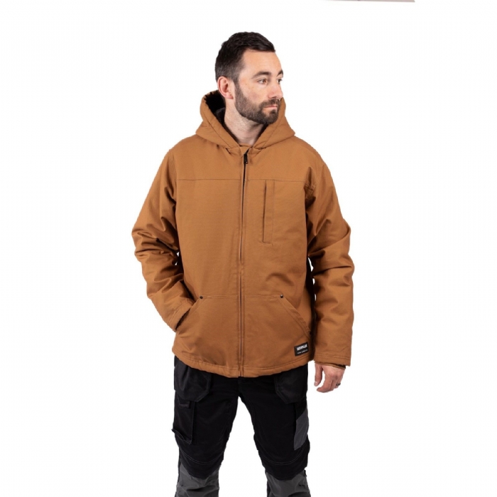 Hooded Sherpa Lined Jacket