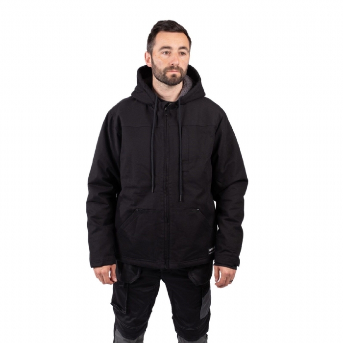 Hooded Sherpa Lined Jacket