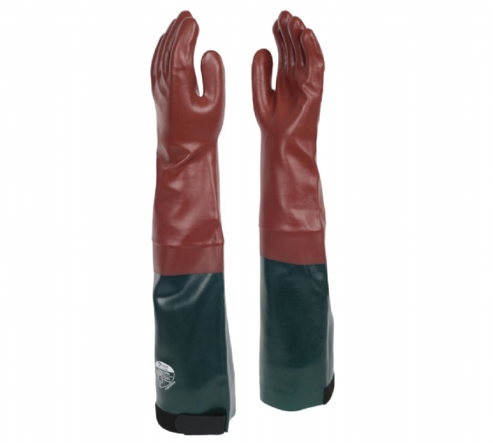 Polyco Long John PVC Coated Gauntlet with Integral PVC Sleeve