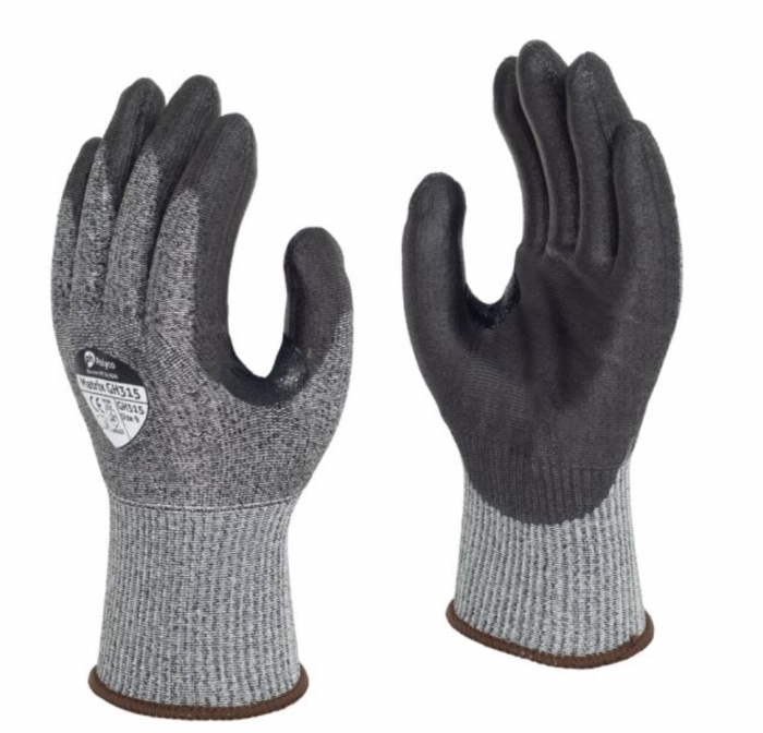 Polyco Matrix GH315 Cut Resistant PU Palm Coated Glove