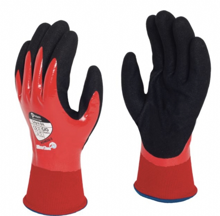 Polyco Grip It Oil Dual Nitrile Coated Glove