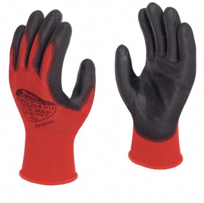Polyco Matrix Red PU Palm Coated Glove