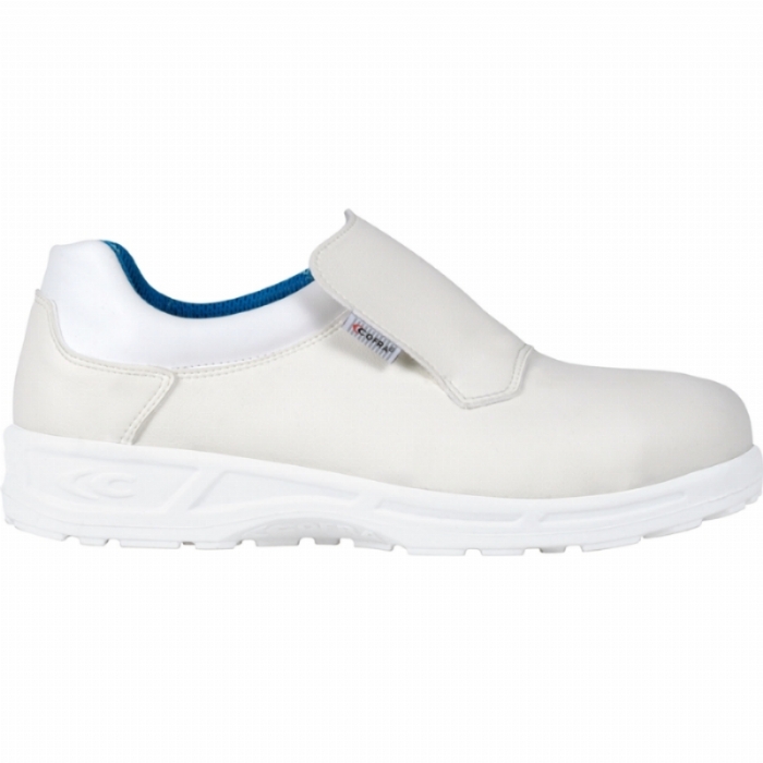 Cofra Nerone White Safety Shoe with Steel Toe Cap