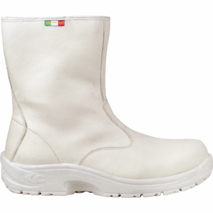 Cofra Tarquinius S2 White Rigger Safety Boot with Steel Toe Cap