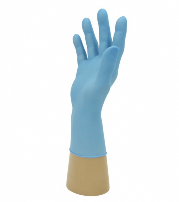 Polyco GD19 Blue Nitrile Powder Free Disposable Glove