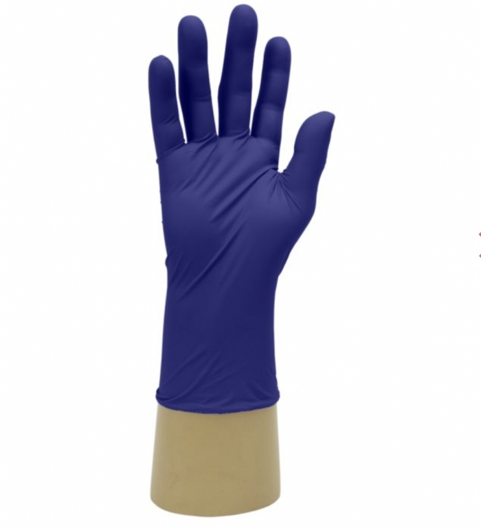 Polyco GN91 Blue Nitrile Powder Free Examination Glove