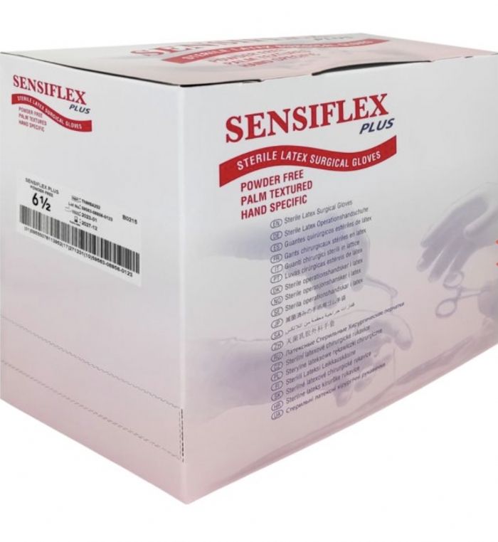 Polyco Sensiflex Plus Sterile Latex Surgical Gloves