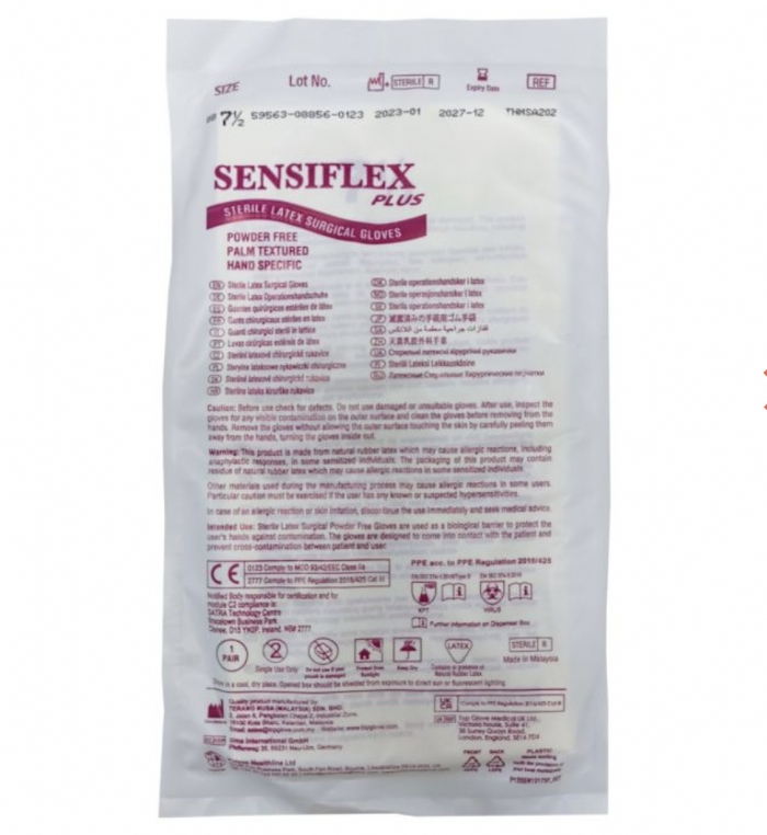 Polyco Neotex PureDerma Latex Free Accelerator-Free Surgeons Glove